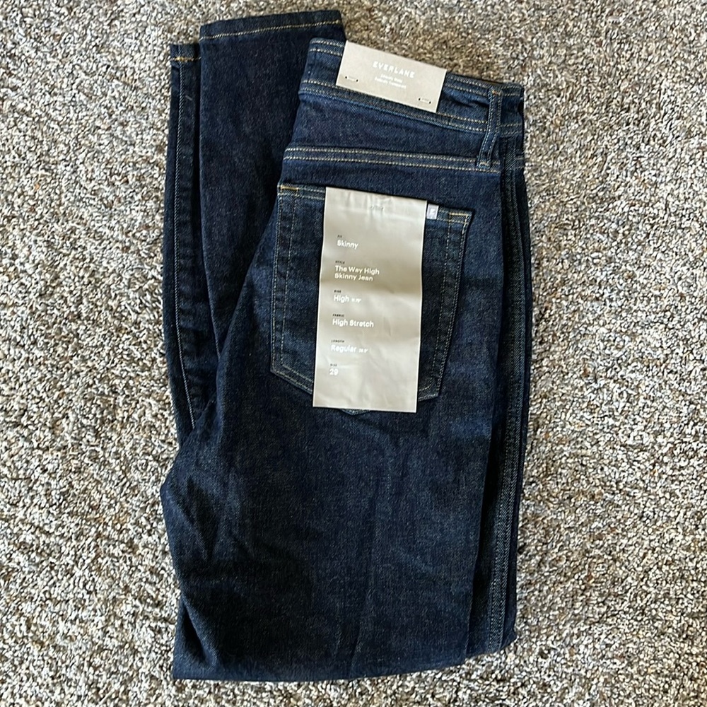 Everlane Way High Skinny Jean